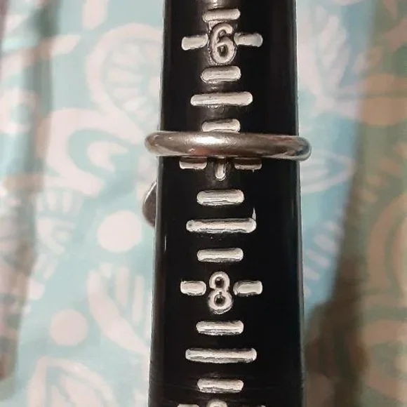 Vintage Navajo Turquoise & Coral Ring Sz 7 - Picture 4 of 4